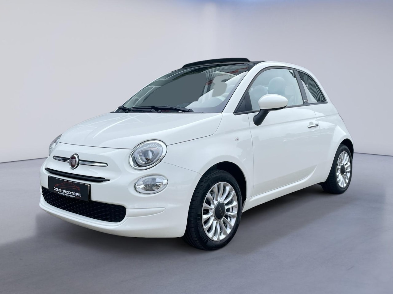 Fiat 500 C - 0.9 TwinAir Turbo Popstar AppleCarplay, Airco, Isofix, Elektrisch Cabrio Dak, Bluetooth, R - AutoWereld.nl