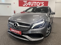 Mercedes-Benz A-klasse - 160 AMG-LINE LEER, NAVIGATIE, LED/XENON, ZWARTE HEMEL