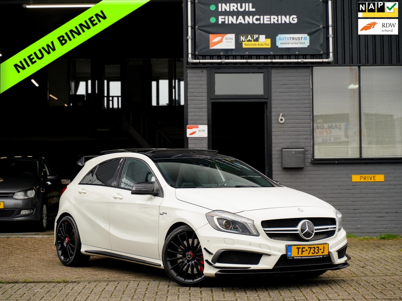 Mercedes-Benz A-klasse - AMG 45 4MATIC Edition 1|Pano|Navi|APK - AutoWereld.nl