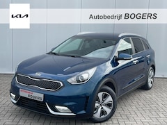 Kia Niro - 1.6 GDi Hybrid DynamicLine Navigatie, Climate Control, Cruise Control, Trekhaak, Half lede