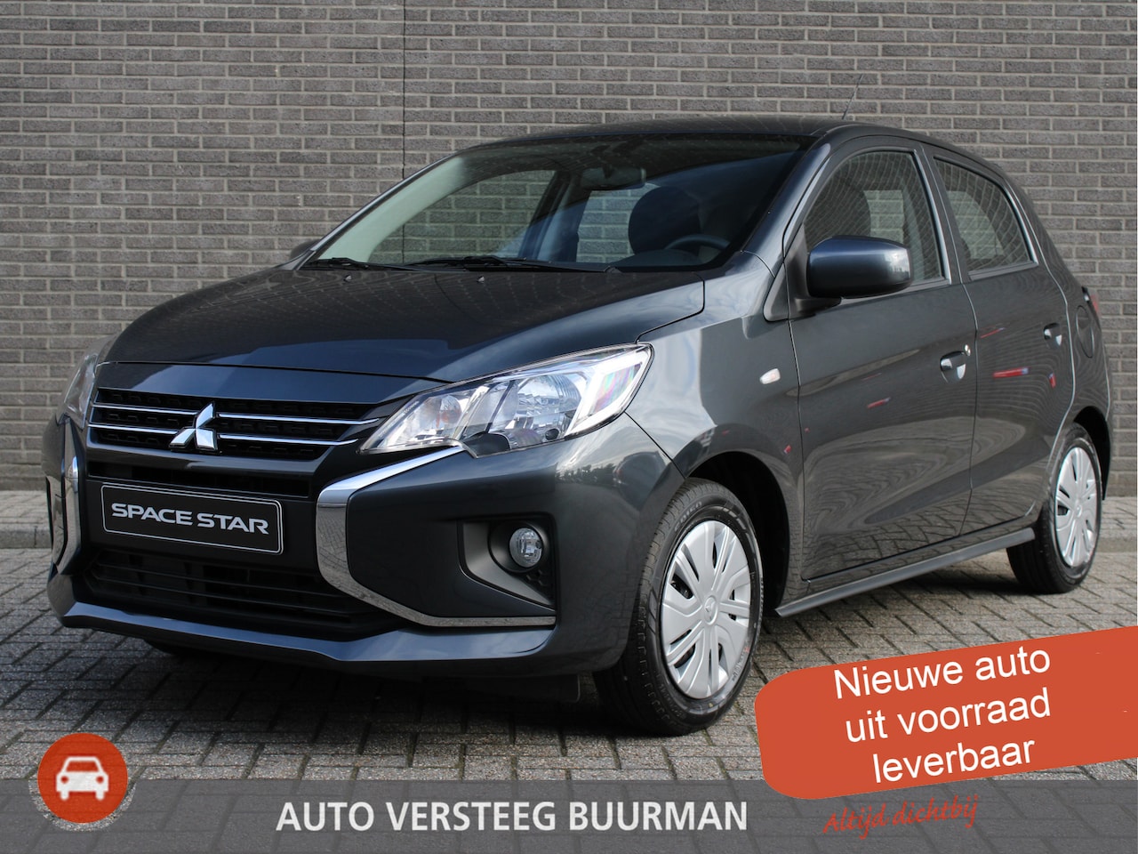 Mitsubishi Space Star - 1.2 Active Airco, Apple Carplay/Android auto, Bluetooth handsfree, Radio/DAB, Mistlampen, - AutoWereld.nl