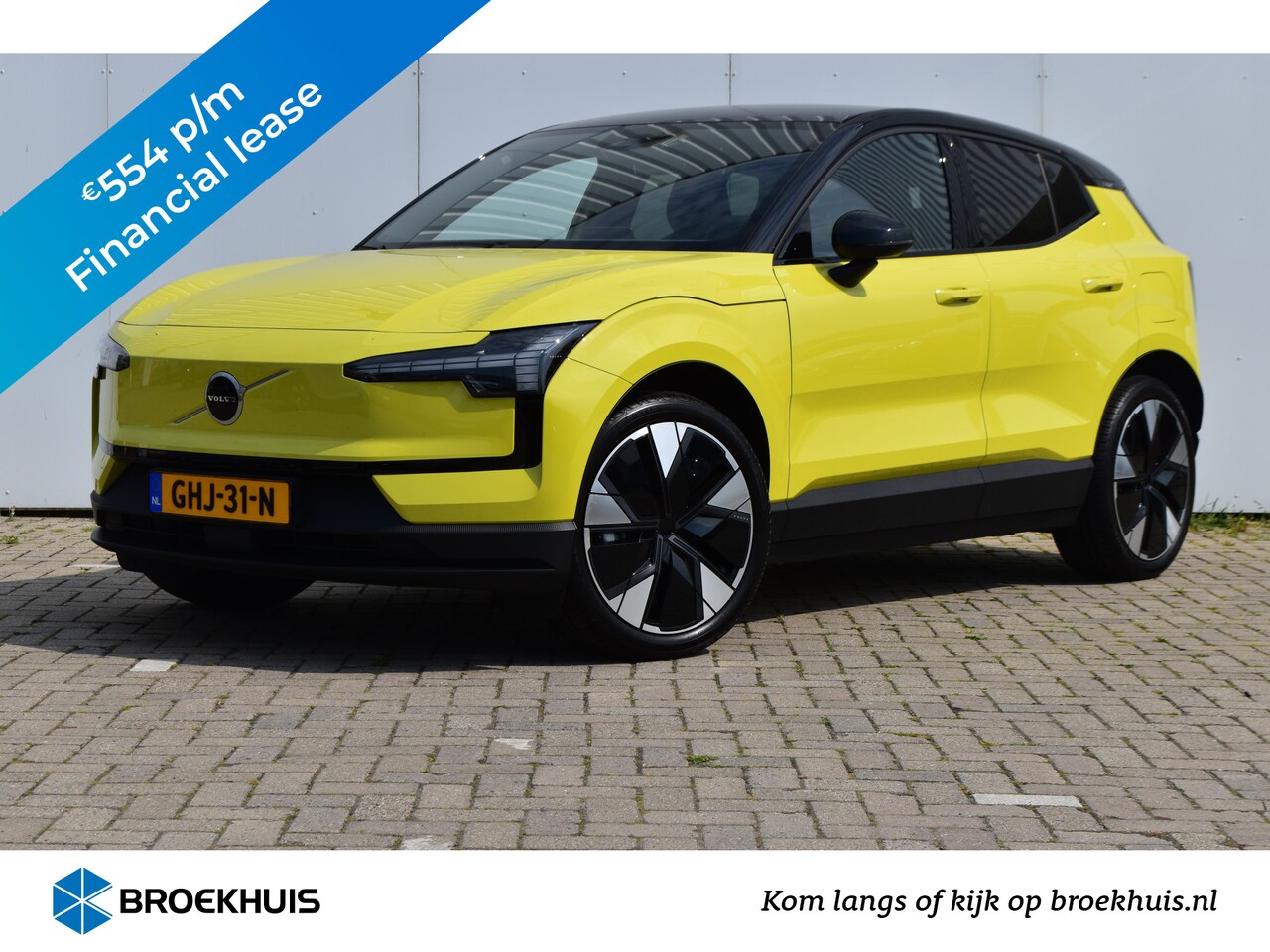 Volvo EX30 - Extended Range Plus #MossYellow #20'' # - AutoWereld.nl