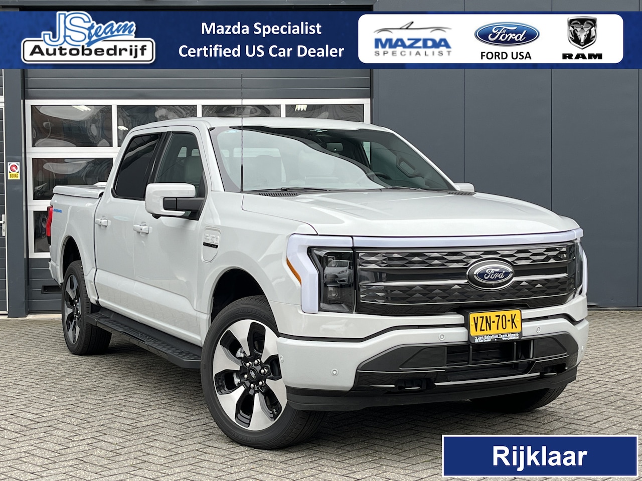 Ford F150 Lightning - USA Platinum Extended Range SuperCrew | Trekhaak | Panodak | VOORRAADAUTO - AutoWereld.nl