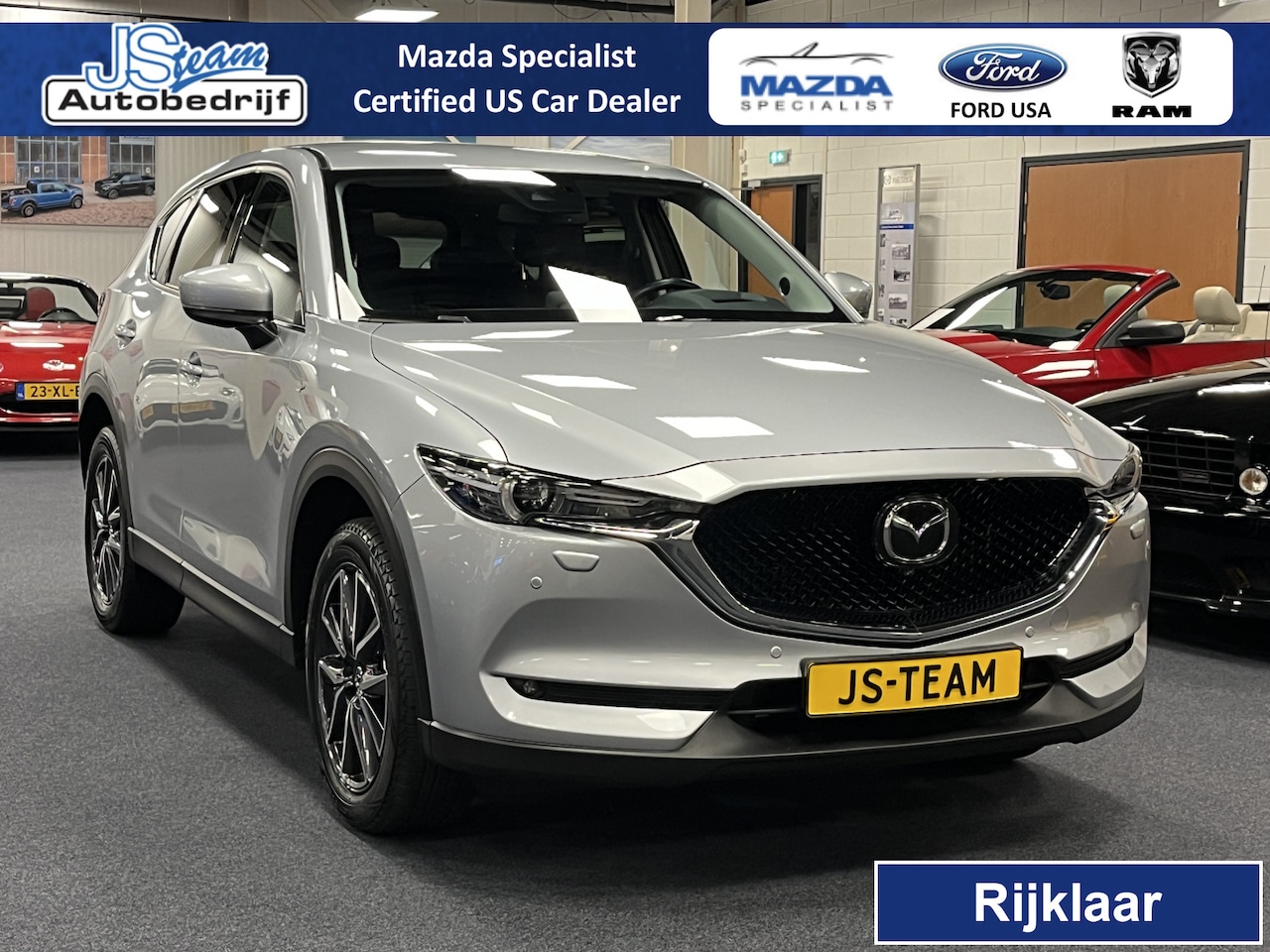 Mazda CX-5 - 2.5 SkyActiv-G Automaat 194PK GT-M 4WD Navi Leder Bose PDC 19inch 360 Camera - AutoWereld.nl