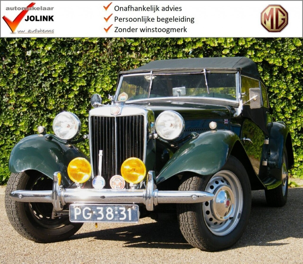 MG TD - Midget I Oldtimer I MRB- en APK-vrij I 1952 I - AutoWereld.nl