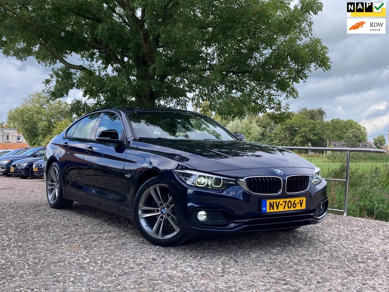 BMW 4-serie Gran Coupé - 420i Executive | Automaat + Clima + Navi nu € 19.975,-!!! - AutoWereld.nl