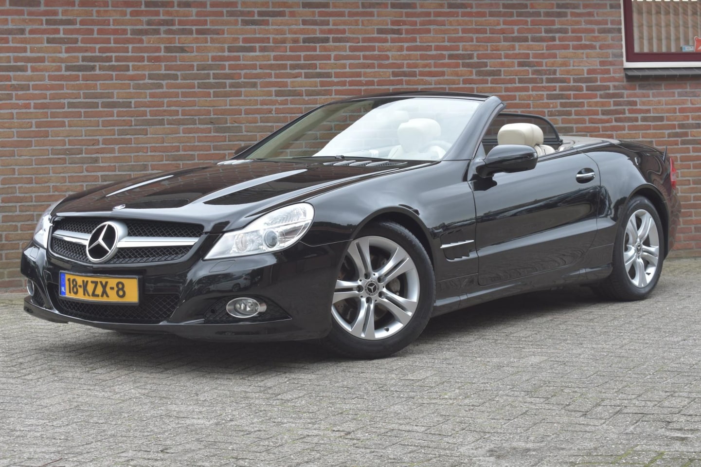 Mercedes-Benz SL-klasse Cabrio - 350 '08 Xenon Leder Clima Cruise Inruil mogelijk - AutoWereld.nl