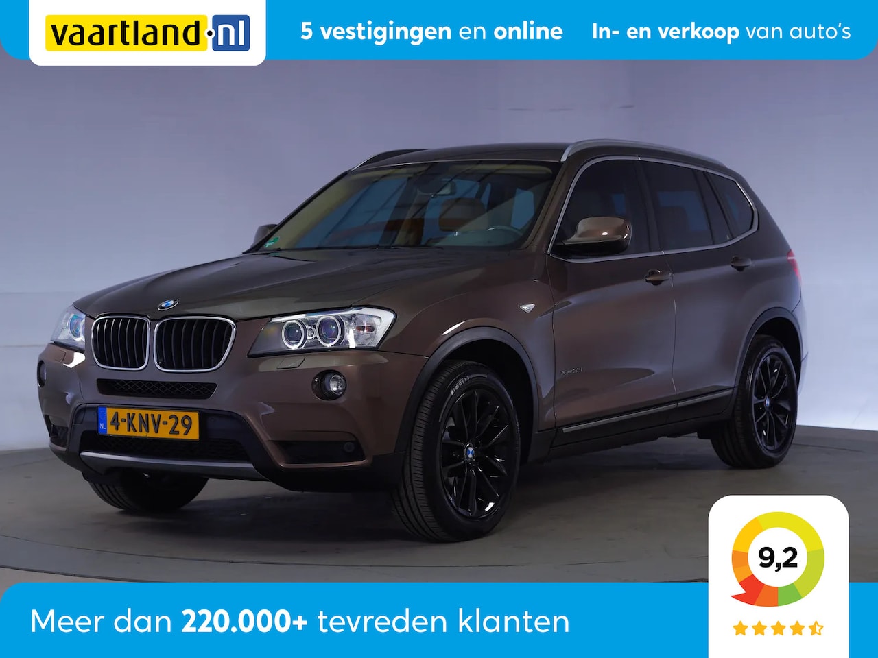 BMW X3 - xDrive 35i High Executive [Leder, stoelverw, Navi] - AutoWereld.nl