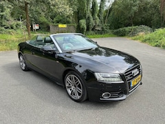 Audi A5 Cabriolet - 3.2 FSI quattro S-edition S-tronic 2010 Zwart