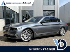 BMW 5-serie - 530e iPerformance Executive | NL Auto/Voll.Historie/Leder.19"/Navi/Camera/El.Achterklep/Lu