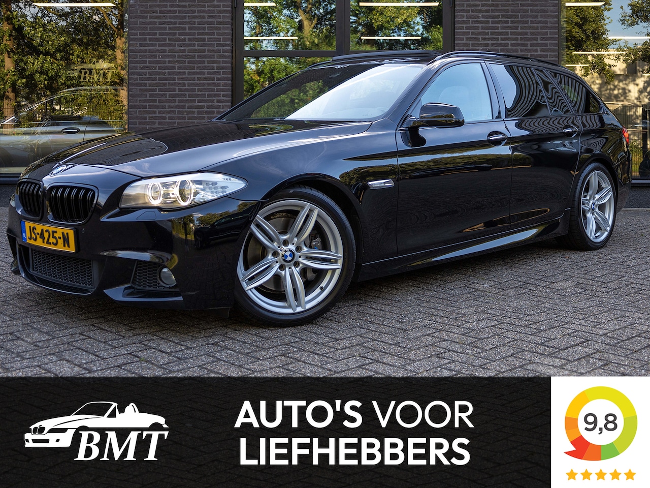 BMW 5-serie - 530xd F11 M Sport High Executive / Leer / Head up / Trekhaak - AutoWereld.nl