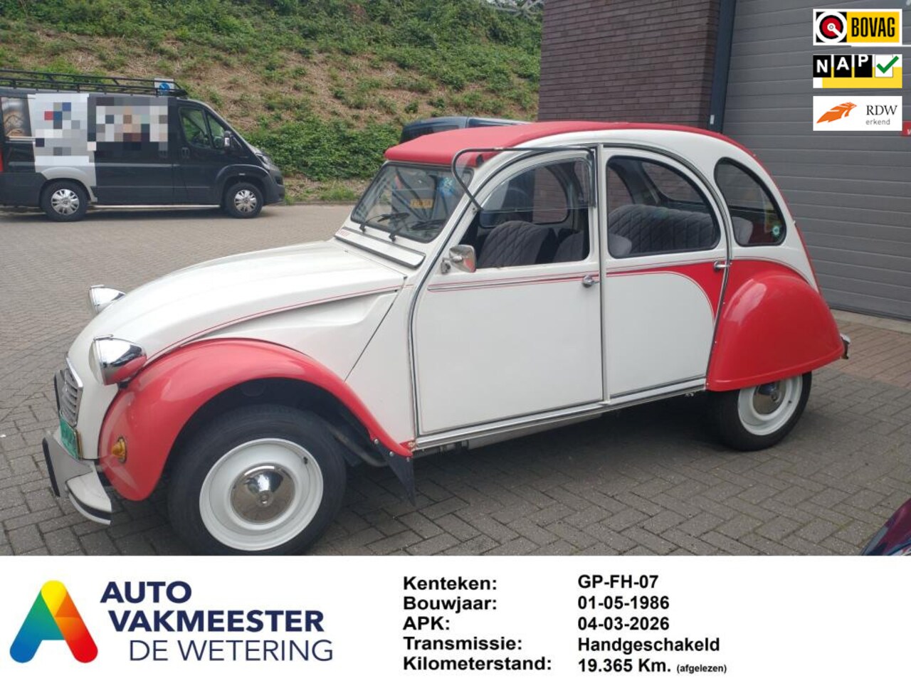 Citroën 2 CV - 2CV6 Club 2CV6 Club - AutoWereld.nl