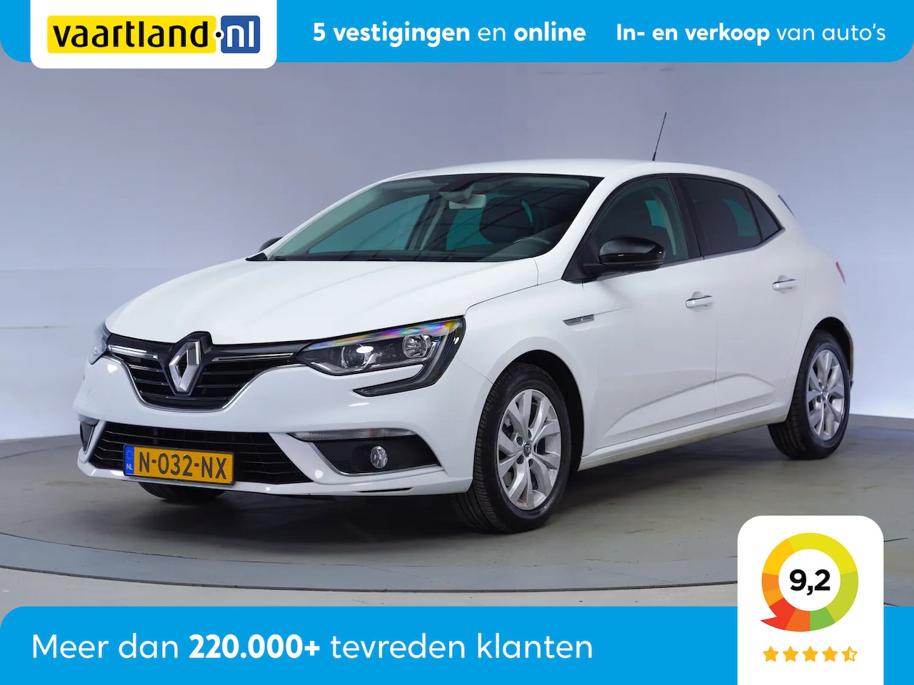 Renault Mégane - 1.3 TCe Limited [ Navi Cruise Carplay] - AutoWereld.nl