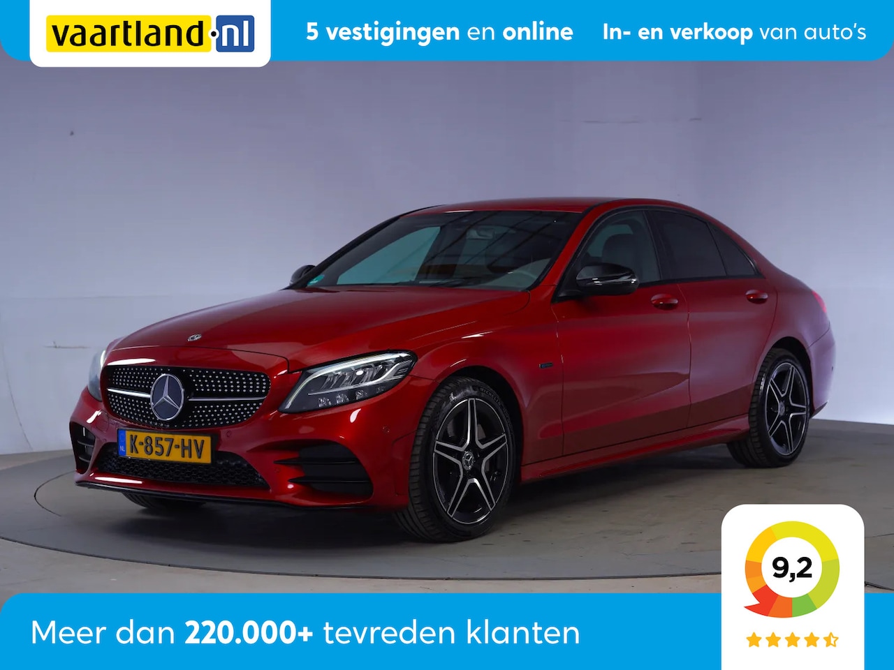 Mercedes-Benz C-klasse - 300e AMG Line Limited Aut. [ Navi Camera Digi-dash ] - AutoWereld.nl