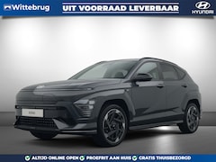 Hyundai Kona Electric - N Line 65.4 kWh Volledig Elektrisch met Navigatie, Lederen bekleding en Stoelverwarming Ui