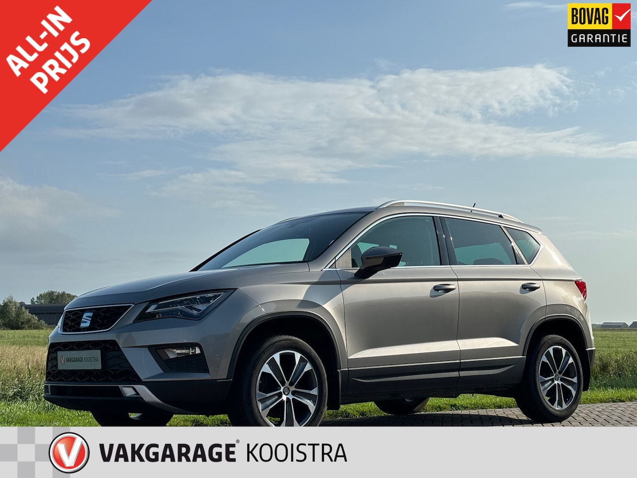 Seat Ateca - 1.4 EcoTSI Style pdc/cruise/navi/clima/bluetooth - AutoWereld.nl