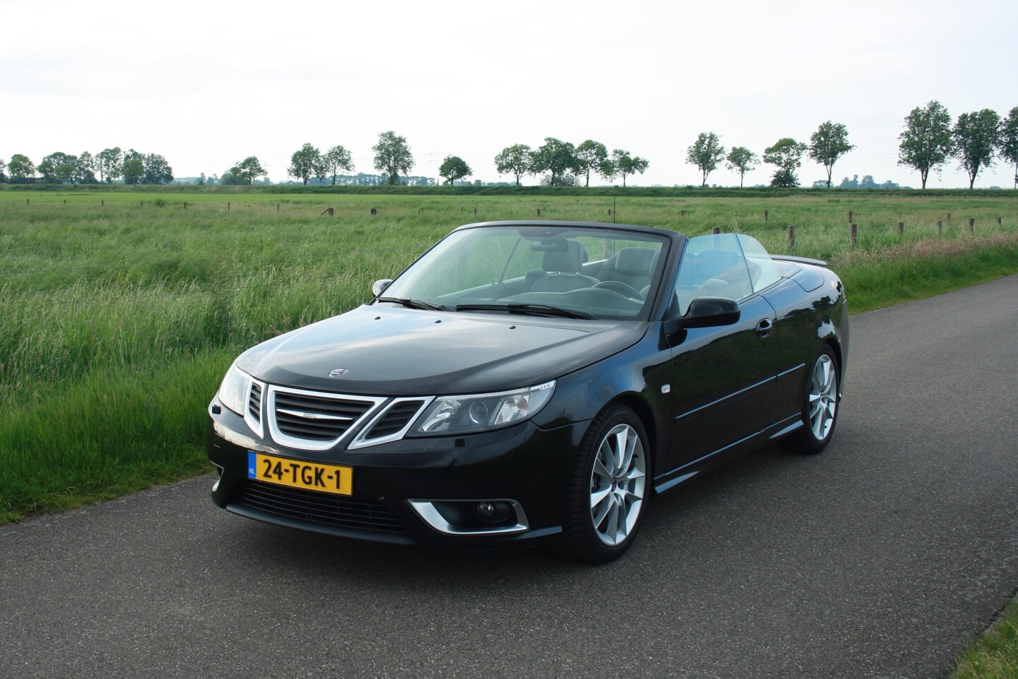 Saab 9-3 Cabrio - 2.8 T V6 Aero Spring Edition ultieme uitvoering in zeer goede conditie. Lees tekst onderaan! - AutoWereld.nl