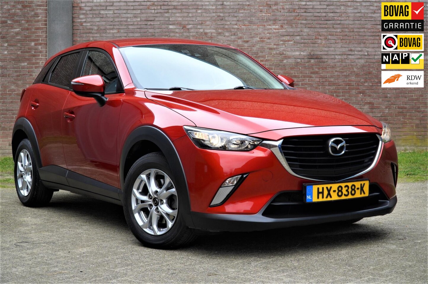 Mazda CX-3 - 2.0 SkyActiv-G 120 TS+ 2.0 SkyActiv-G 120 TS, Trekhaak, Navigatie, Airco, Cruise Control, Ned. Auto - AutoWereld.nl