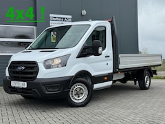 Ford Transit - 350 2.0 TDCI 131pk L3 AWD 4x4 Pick-up | Trekhaak 2800KG | 3.66m laadbak | Airco | Cruise |