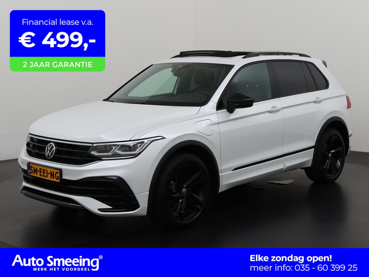 Volkswagen Tiguan - 1.4 TSI eHybrid R-Line Black Style | Trekhaak | Panoramadak | Matrix LED | Zondag Open! - AutoWereld.nl