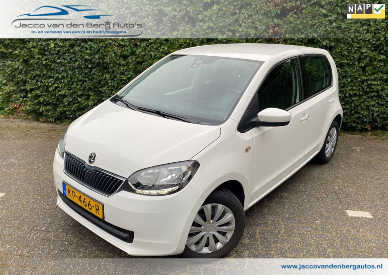 Skoda Citigo - 1.0 CNG Greentech I Airco I - AutoWereld.nl