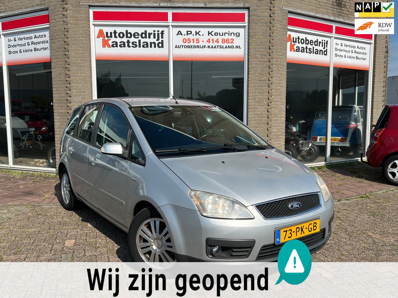 Ford Focus C-Max - 1.6 TDCi Ghia - Clima - AutoWereld.nl