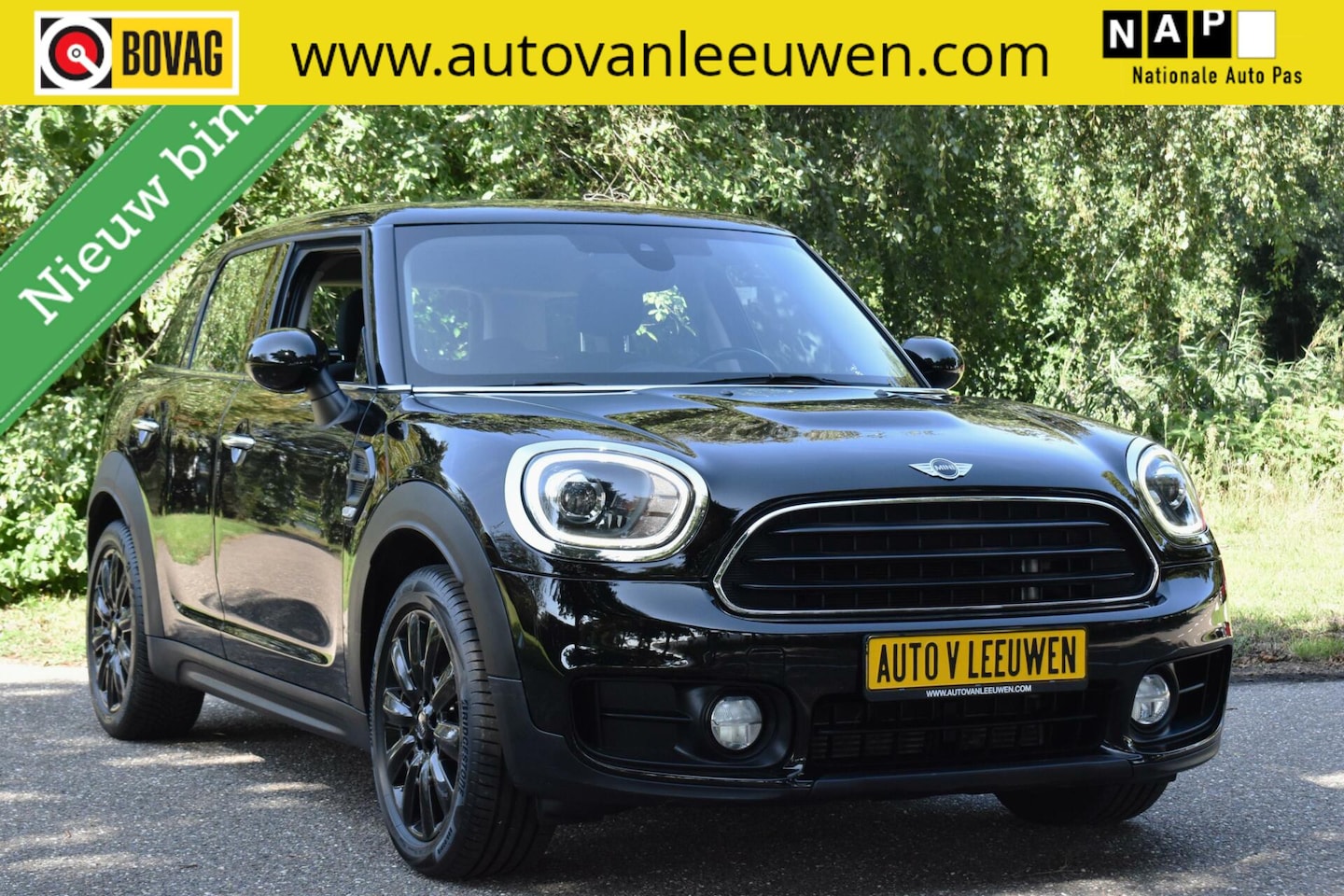 MINI Countryman - 1.5 Cooper NAVI/XENON LED/AUTOMAAT/HALF LEDER/ETC.! - AutoWereld.nl