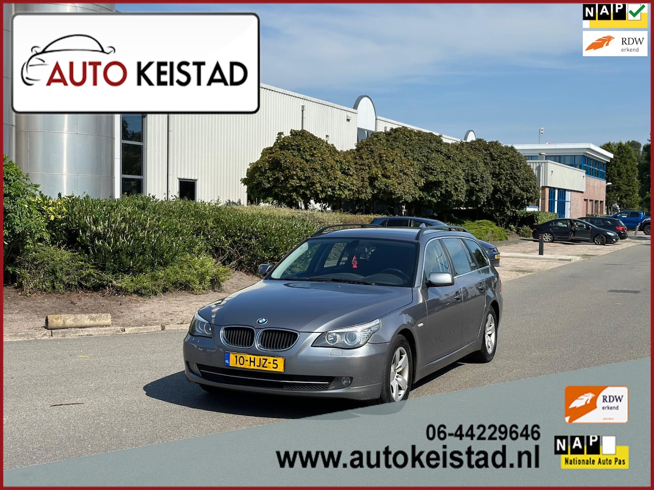 BMW 5-serie Touring - 520i AUTOMAAT BUSINESS CLIMA/CRUISE/NAVIGATIE! YOUNGTIMER! - AutoWereld.nl