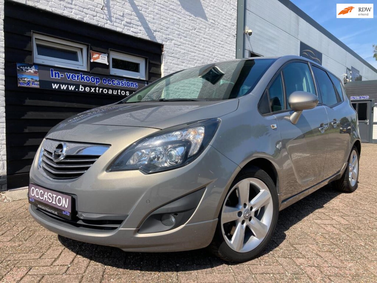 Opel Meriva - 1.4 Turbo 140 PK mega luxe uitv. CRUISE CLIMA NWSTAAT incl. apk + GROTE BEURT ALL-IN - AutoWereld.nl