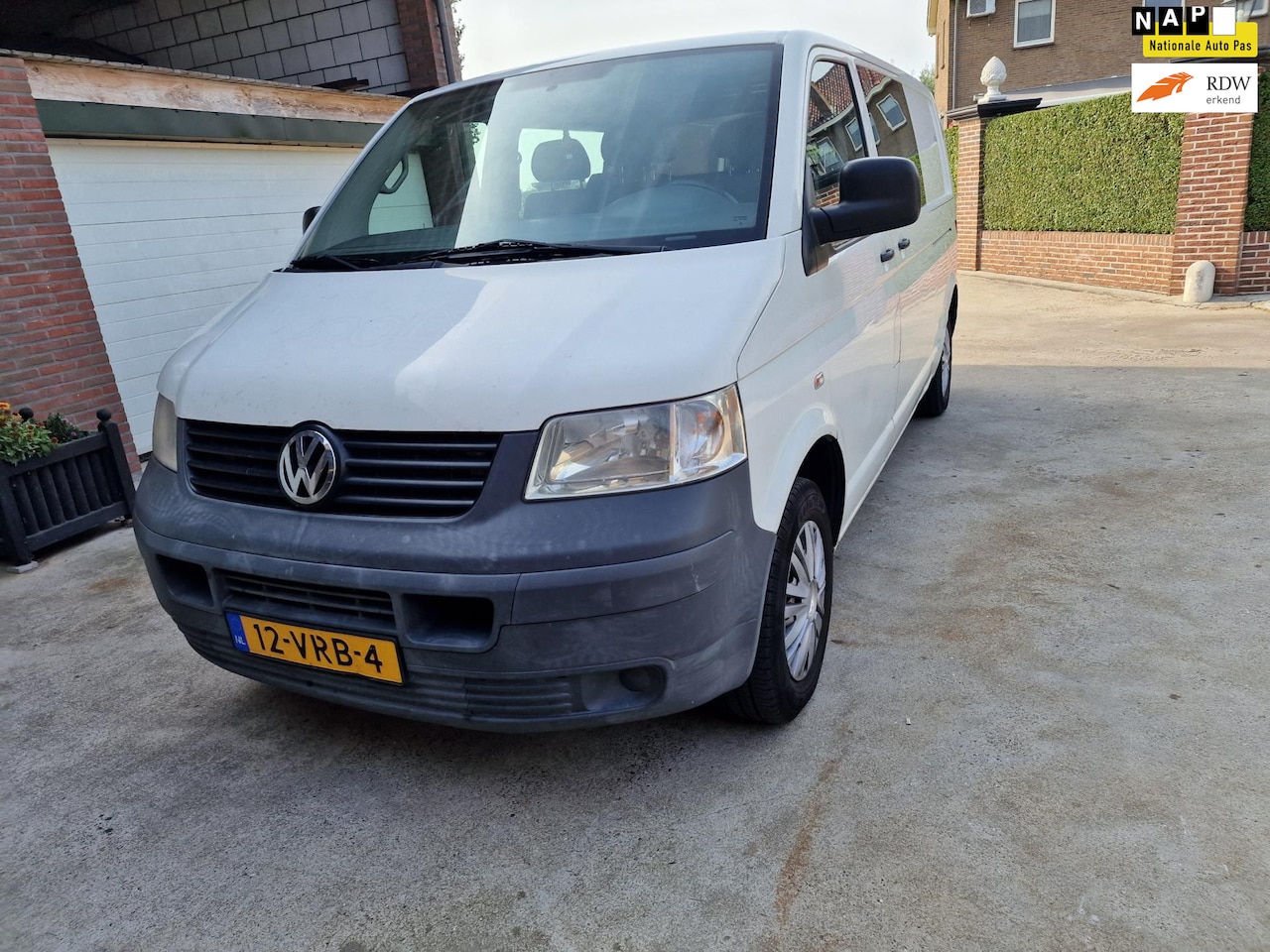 Volkswagen Transporter - 2.5 TDI 340 Budgetline DC 2.5 TDI 340 Budgetline DC - AutoWereld.nl