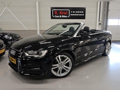 Audi A3 Cabriolet - 1.4 TFSI CoD Ambition Pro Line S 2x S-Line Automaat Leer Nekverwarming NL-auto Navigatie 1