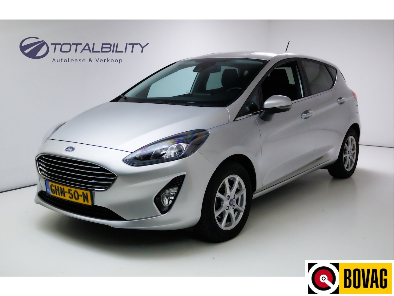 Ford Fiesta - 1.0 EcoBoost Titanium Winterpack 100 PK Stuur-, Stoel- en voorruitverwarming, Climate cont - AutoWereld.nl