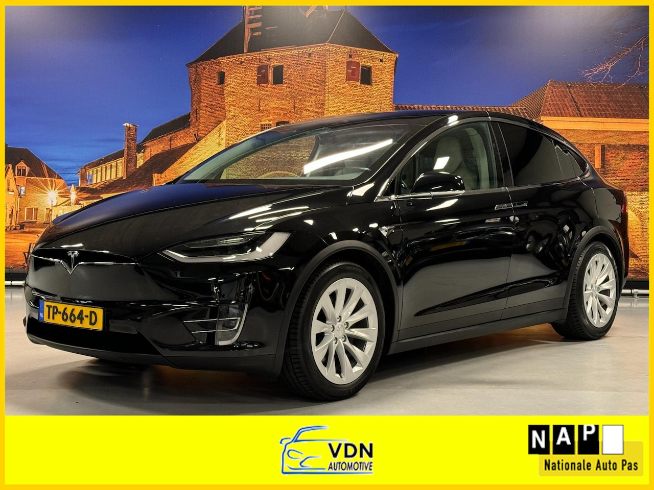 Tesla Model X - 75D Base AWD Autopilot Leer *BTW* Trekhaak - AutoWereld.nl