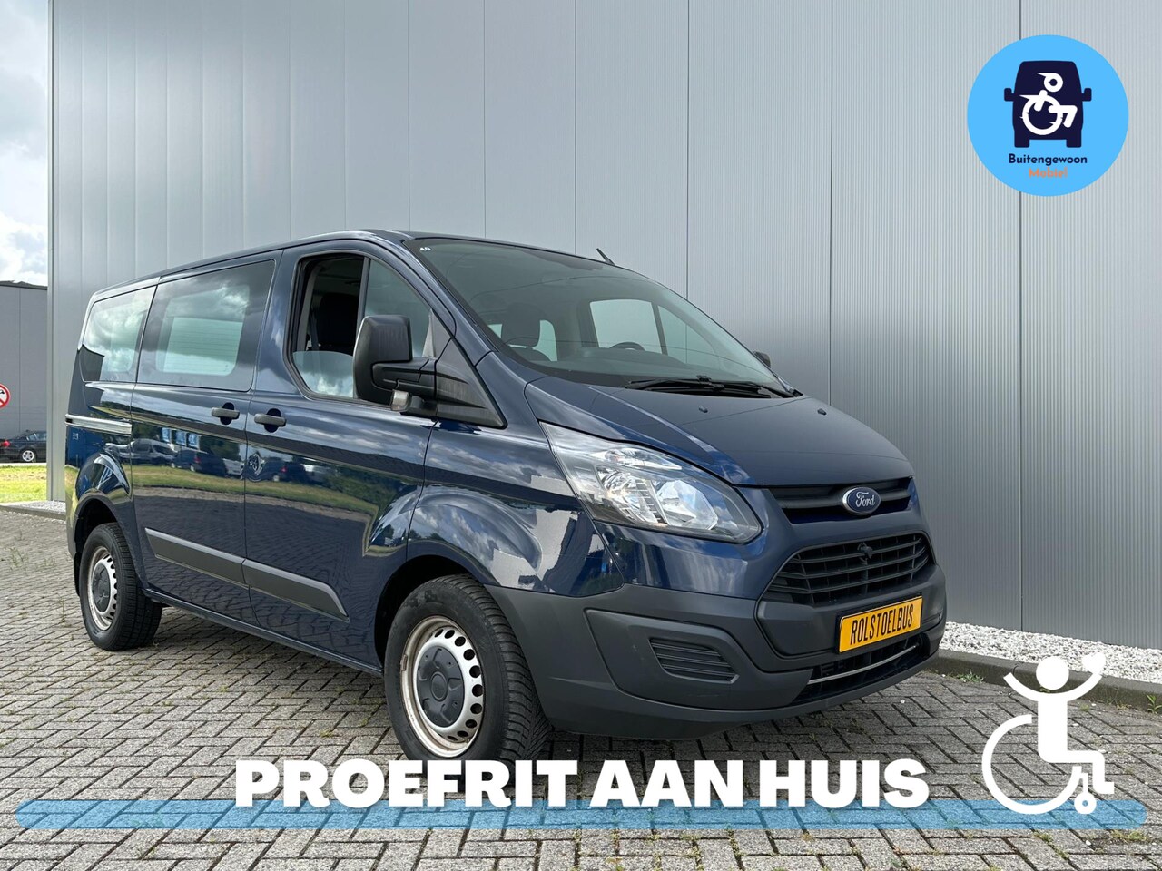 Ford Transit Custom - Automaat | Rolstoelbus Zelfrijder Handsgas - AutoWereld.nl