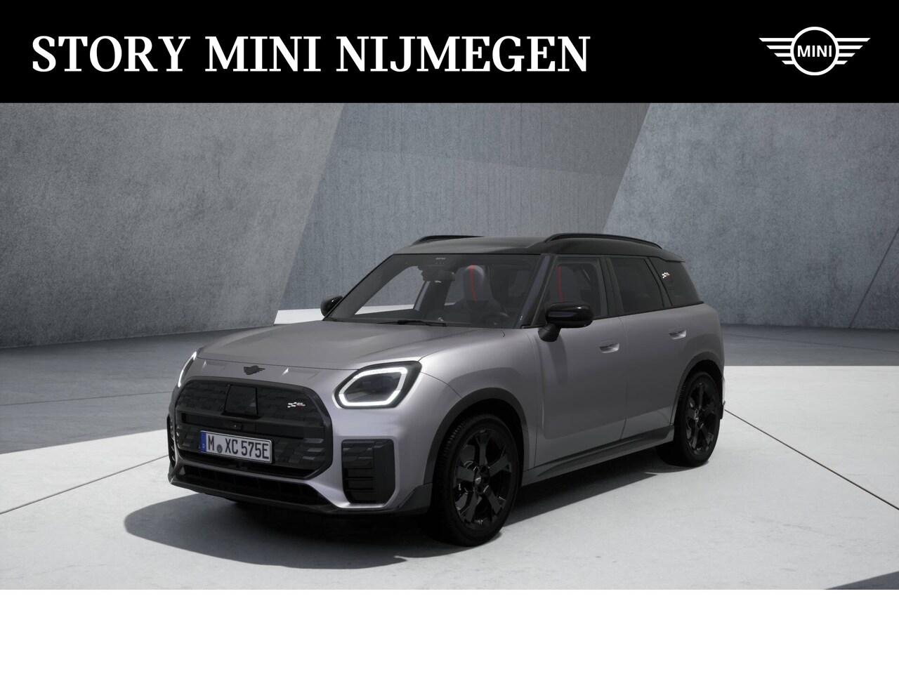 MINI Countryman - SE ALL4 / JCW / Pakket L / 19" John Cooper Works Runway Spoke black - AutoWereld.nl