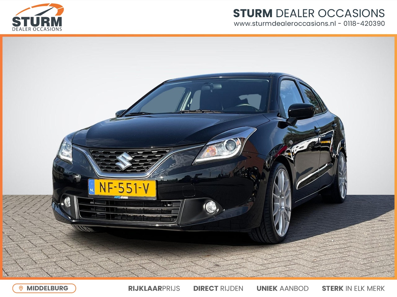 Suzuki Baleno - 1.2 Exclusive | Cruise Control | Airco | LM Velgen | Bluetooth Tel. | Radio-CD/MP3 Speler - AutoWereld.nl