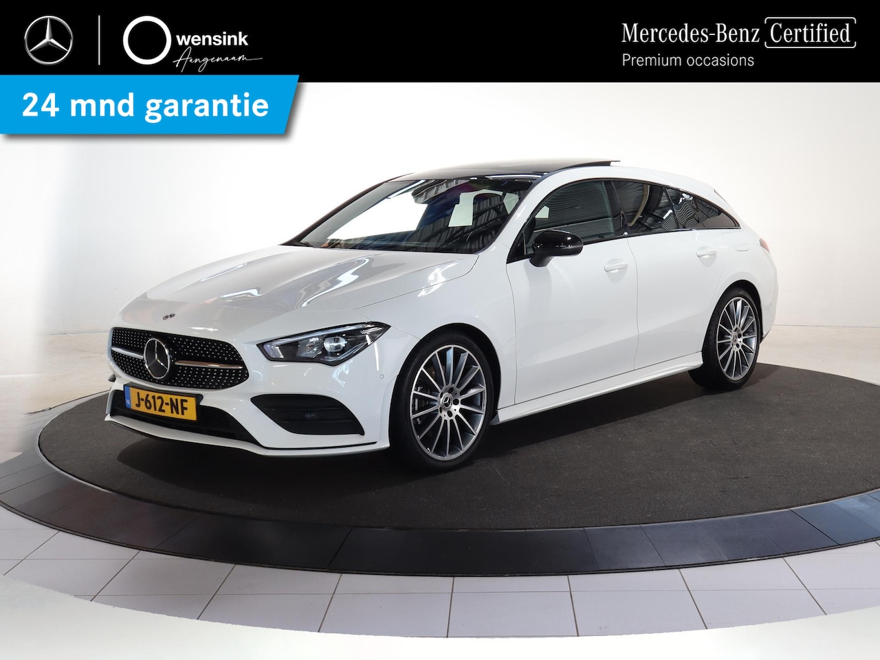 Mercedes-Benz CLA-klasse Shooting Brake - 220 Premium Plus | AMG | Night | Panoramadak | Burmester | Rijassistentiepakket | - AutoWereld.nl