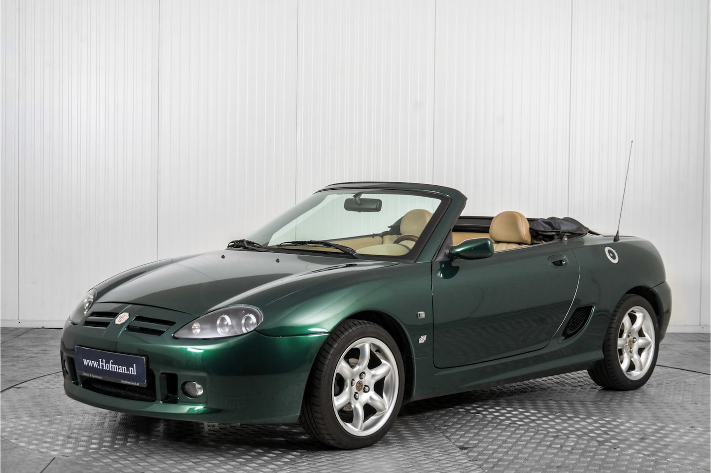 MG TF - 1.8 TF 135 Brooklands uitvoering, leer, windvanger - AutoWereld.nl