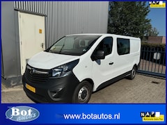 Opel Vivaro - 1.6 CDTI L2H1 DC Business+ EcoFlex DUBB.CABINE / EURO 6 / NAVI / AIRCO / TREKHAAK / 6 BAK