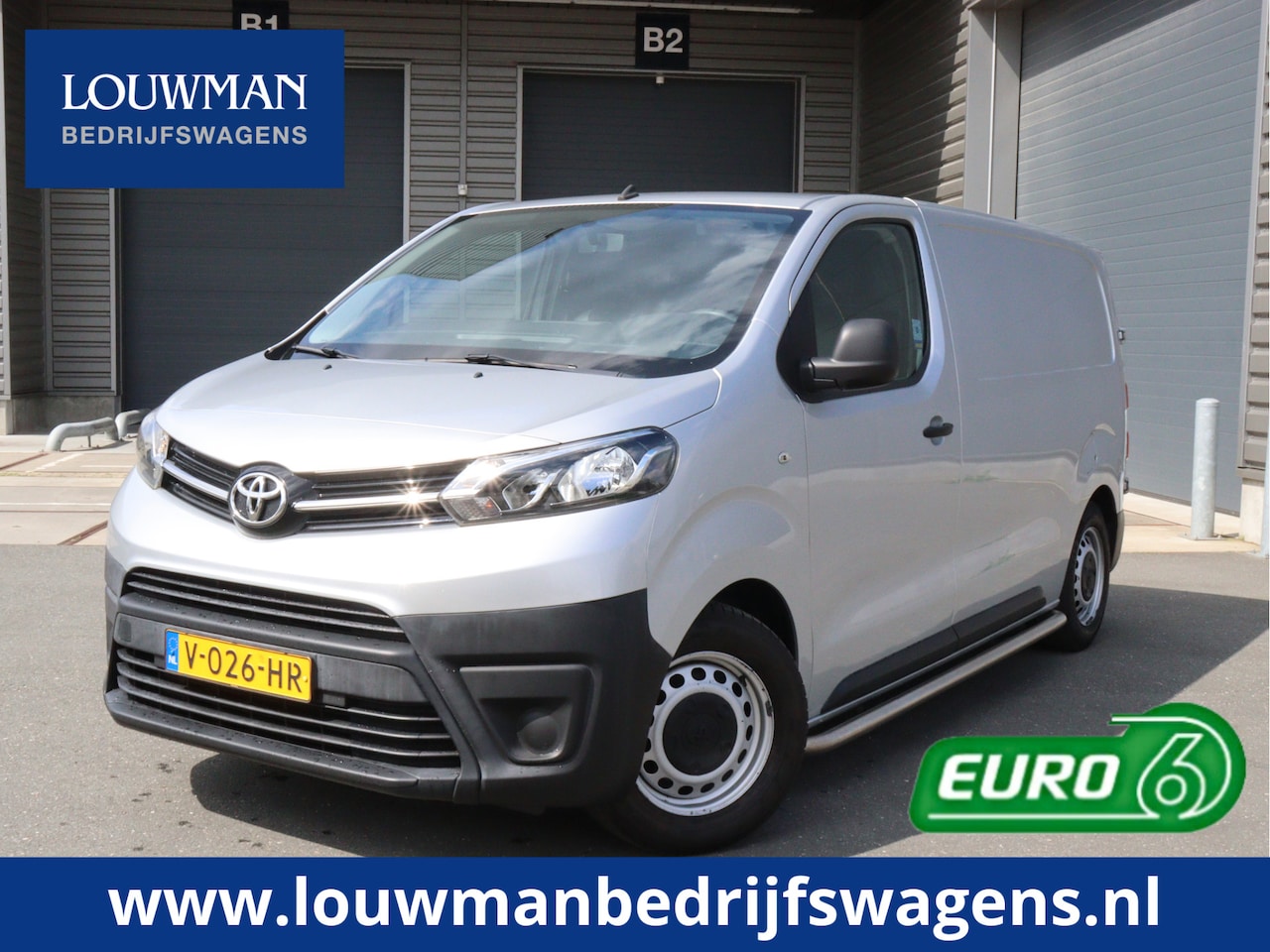 Toyota ProAce Worker - 1.6 D-4D Cool Comfort 1.6 D-4D Cool Comfort Airco Sidebars Cruise control Betimmering - AutoWereld.nl