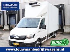 MAN TGE - 50 2.0 Lang DSG DL Koelwagen Dubbel lucht Carrier koeling Navigatie 177PK Kuhlwagen Koelba