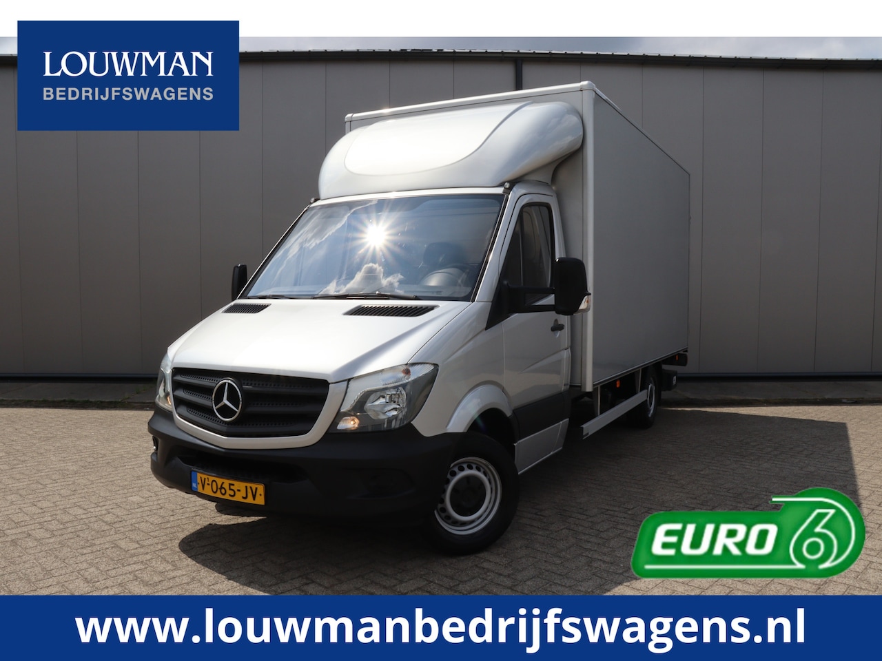 Mercedes-Benz Sprinter - 316 2.2 CDI 432L HD Bakwagen Meubelbak Dhollandia Laadklep 164 PK Cruise Control - AutoWereld.nl