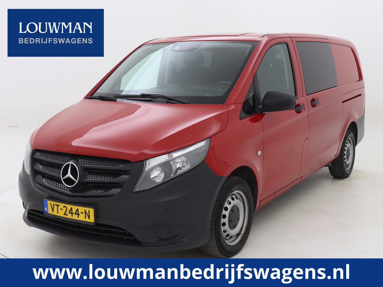 Mercedes-Benz Vito - 114 CDI Lang Dubbele Cabine Comfort Spoorassistent Navigatie Automaat - AutoWereld.nl