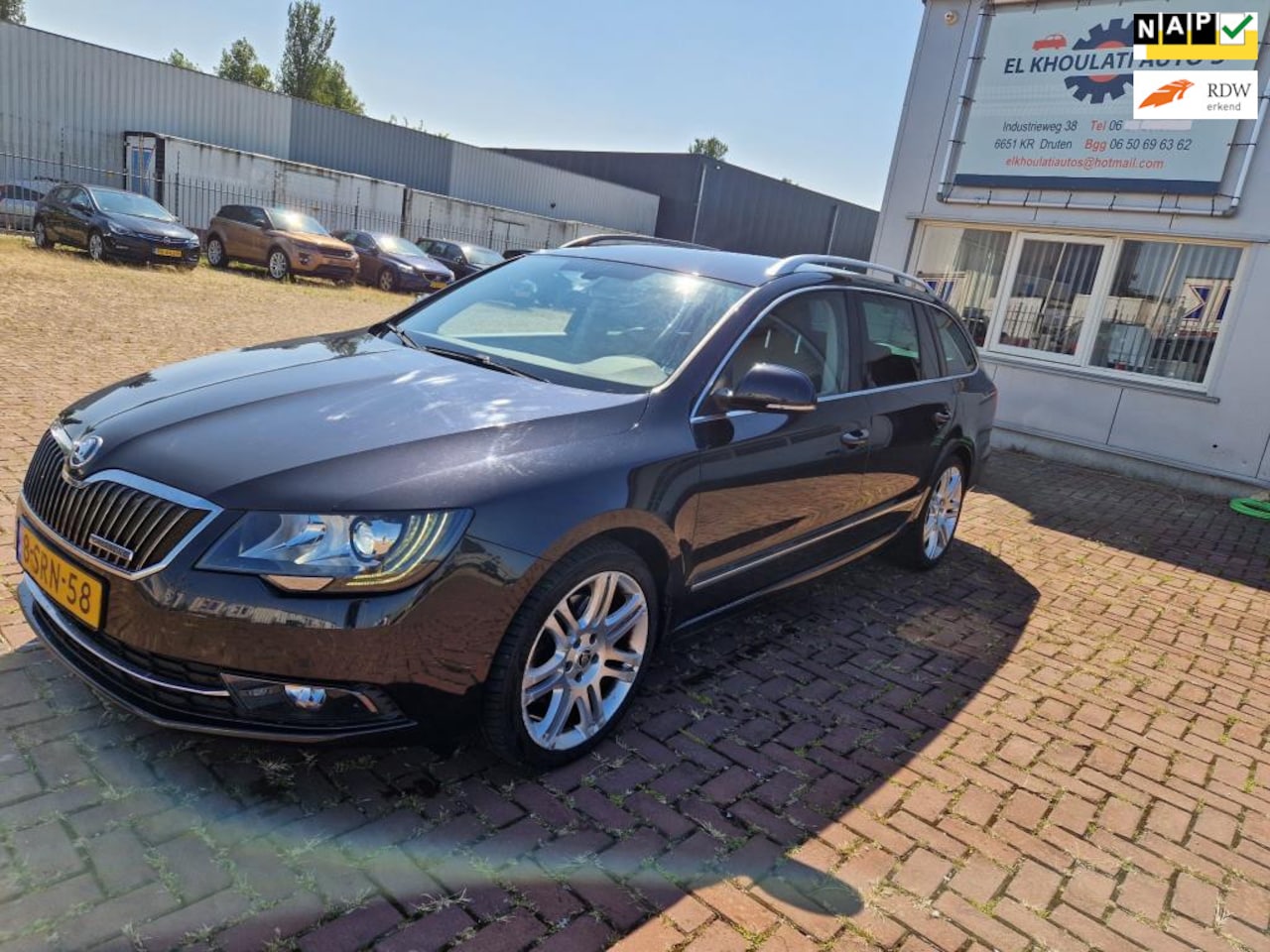 Skoda Superb Combi - 1.6 TDI Sprint Pro EXPORT PRIJS - AutoWereld.nl