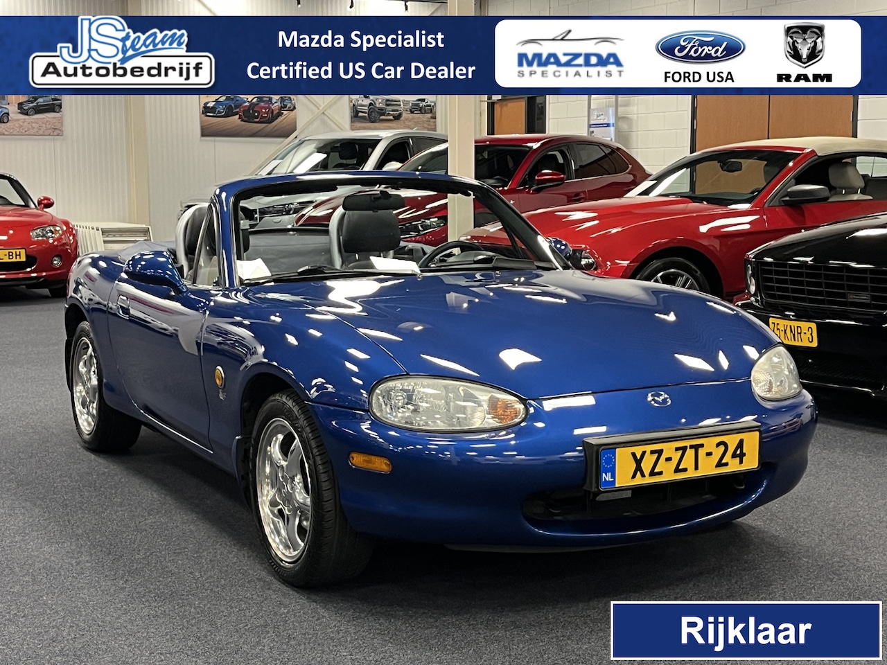 Mazda MX-5 - NB Roadster 1.8i 10th Anniversary Nr. 1115 NL-Auto 12 Maanden Bovag Garantie - AutoWereld.nl