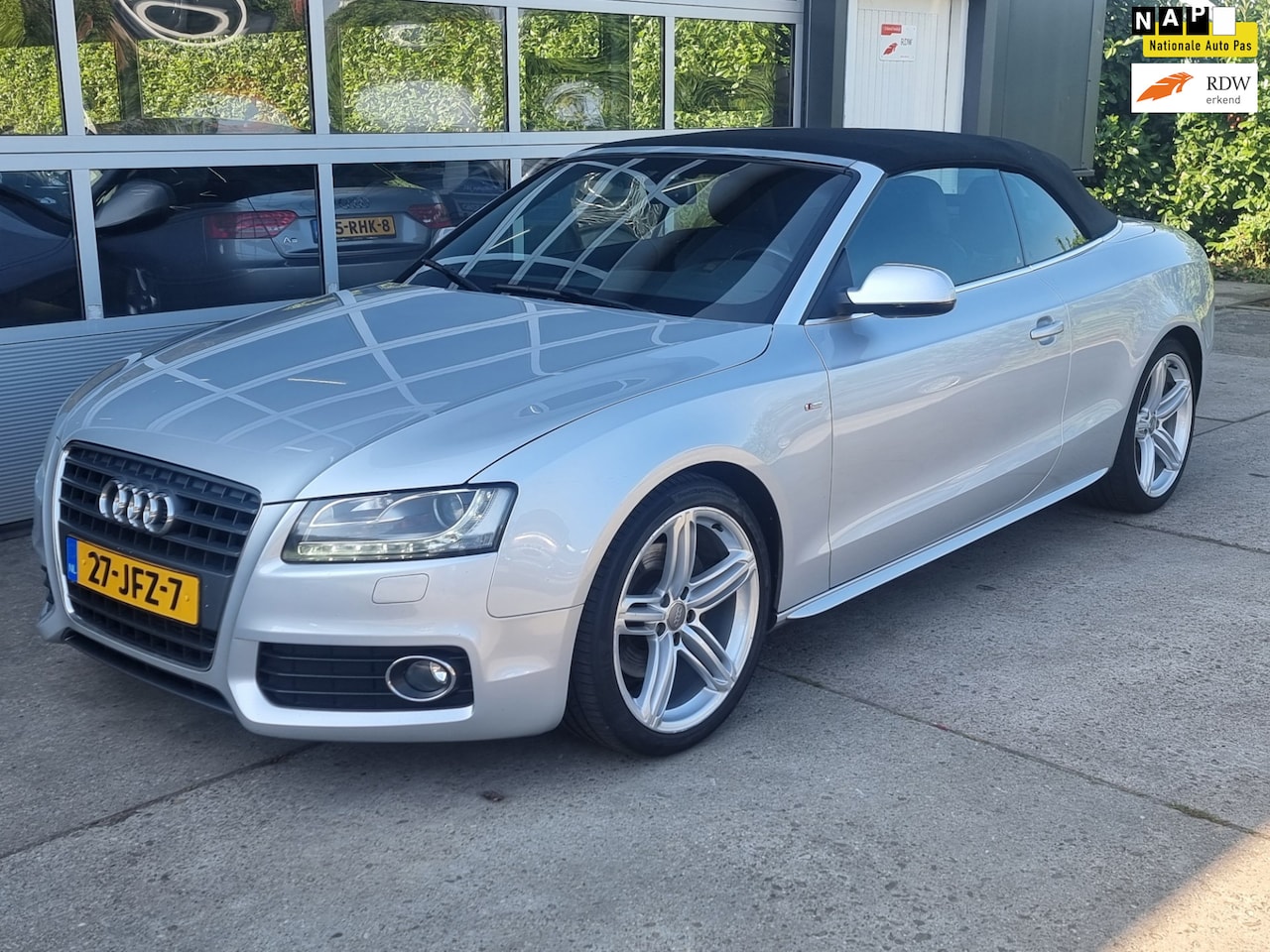 Audi A5 Cabriolet - 2.0 TFSI S Line Nieuwe Motor! - AutoWereld.nl