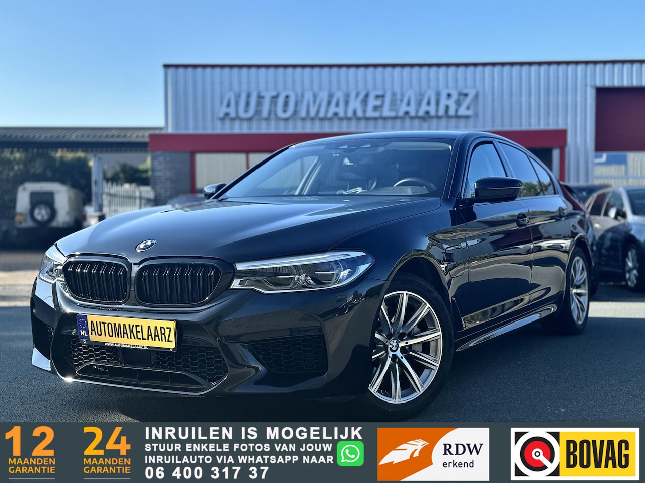 BMW 5-serie - 530e iPerformance High Exe. ACC MASSAGE LEDER VOL - AutoWereld.nl