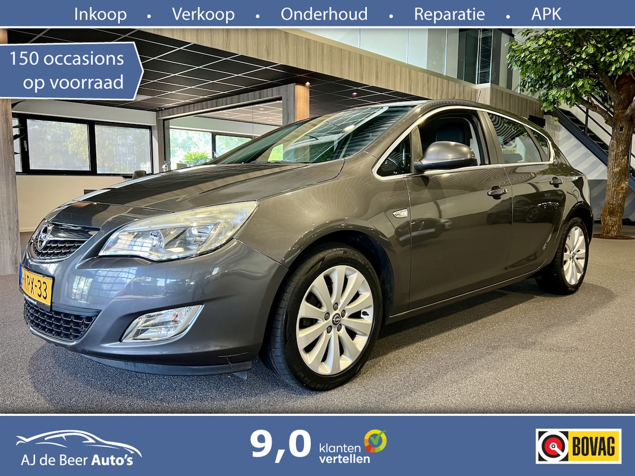 Opel Astra - 1.4 Turbo Sport Half leder | Airco | Cruise | Trekhaak - AutoWereld.nl