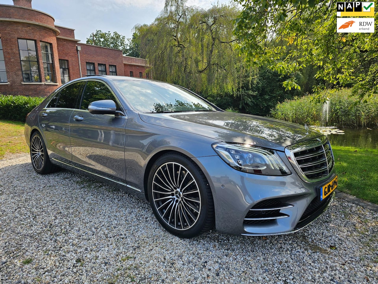 Mercedes-Benz S-klasse - 450 AMG panorama/20"/NAVI/leer/LED - AutoWereld.nl