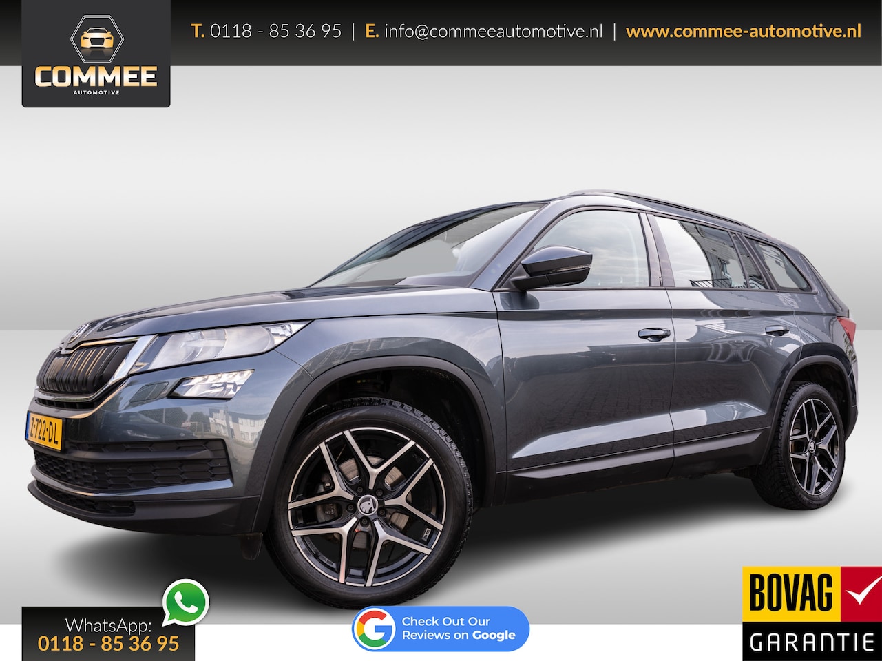 Skoda Kodiaq - 1.4 TSI ACT Automaat 1 jaar bovag garantie ✅NAV✅Stoelverw✅19Inch✅Appconn - AutoWereld.nl